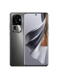 هاتف Reno 10 Pro Plus 5G ثنائي الشريحة، رمادي فضي، 12 جيجابايت رام، 256 جيجابايت - إصدار الشرق الأوسط