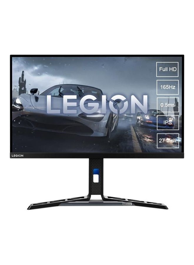 Lenovo - Legion Y27-30 27" FHD IPS Pro Gaming Monitor, 165Hz Refresh Rate & 0.5ms Response Time, 3Wx2 Speaker, AMD FreeSync, 16.7M Colors, 2x HDMI 2.0, 1x DP 1.4, 4x USB 3.2, 66F8GAC3UK Raven Black - Image 1