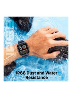 PROMATE 300 mAh Smart Watch, Sporty Bt 3.0 + Ble 5.2 Fitness Tracker With 1.96” Always-On Amoled Display, 10 Day Battery Life, 100+ Sports Modes And Ip68 Water Resistance For Iphone 1415, Galaxy S23, Prowatch-Am19 Blue  - Image 5
