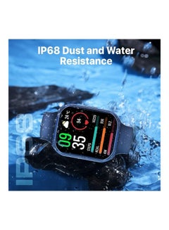 PROMATE 280 mAh Smart Watch, Premium Bluetooth 3.0 + Ble 5.2 Health Fitness Tracker With 2-Inch Tft Display, 7 Day Battery Life, 110+ Sports Modes And Ip68 Water Resistance For Iphone 14,15, Galaxy S23, Xwatch-Tf2 Blue  - Image 5