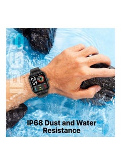 PROMATE 300 mAh Smart Watch, Sporty Bt 3.0 + Ble 5.2 Fitness Tracker With 1.96” Always-On Amoled Display, 10 Day Battery Life, 100+ Sports Modes And Ip68 Water Resistance For Iphone 14,15 Galaxy S23, Prowatch-Am19 Black  - Image 5