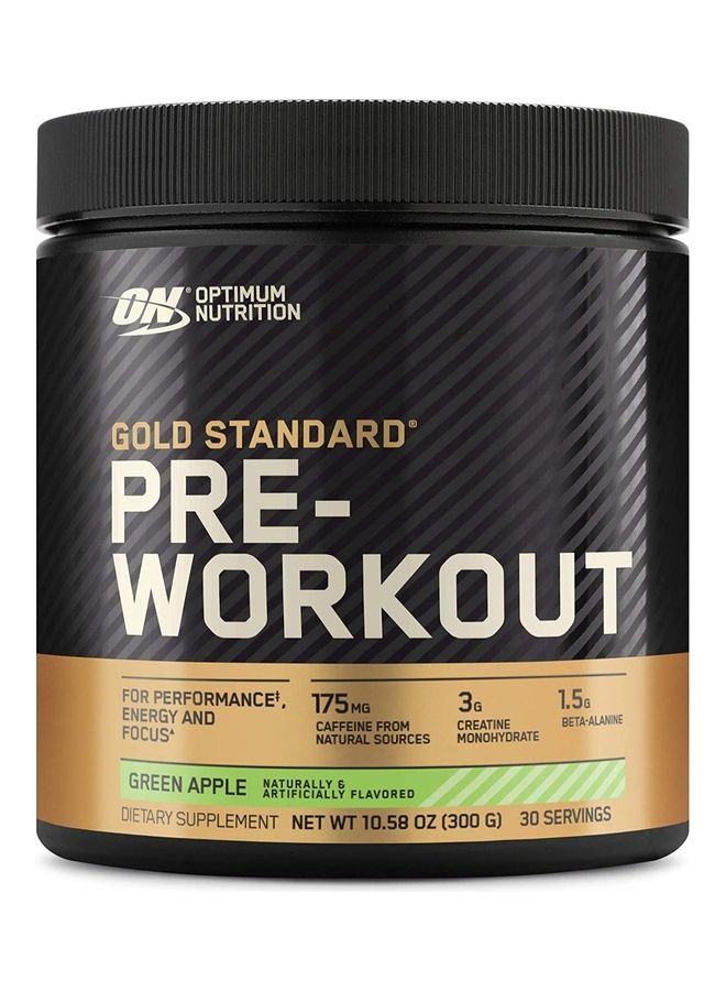 Optimum Nutrition - Gold Standard Pre-Workout Green Apple - Image 1
