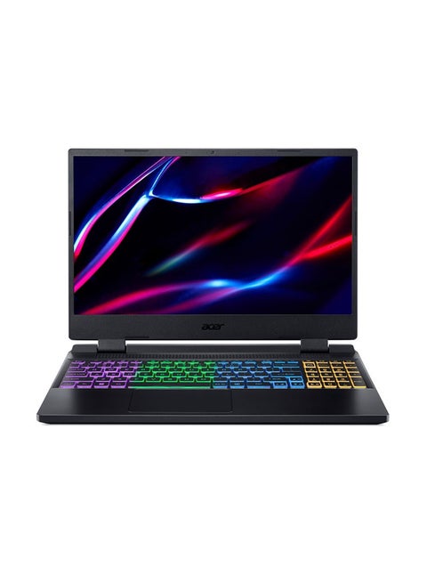 Nitro 5 AN515 Gaming Notebook With 15.6-Inch Display, Core i7-12650H Processor/16GB DDR4 RAM/512GB SSD/4GB NVIDIA GeForce RTX 3050 Graphics/Windows 11 Home English/Arabic Obsidian Black