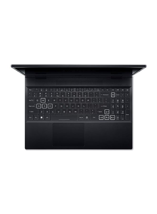 Nitro 5 AN515 Gaming Notebook With 15.6-Inch Display, Core i7-12650H Processor/16GB DDR4 RAM/512GB SSD/4GB NVIDIA GeForce RTX 3050 Graphics/Windows 11 Home English/Arabic Obsidian Black