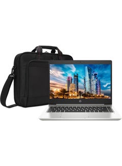 Professional & Business Series HP ZHAN 66 Pro 14 G5 Notebook With 14-Inch Display, Core i5 Processor/16GB RAM/512GB SSD/Intel Iris XE Graphics/Windows 11 With HP BAG Free English/Arabic silver