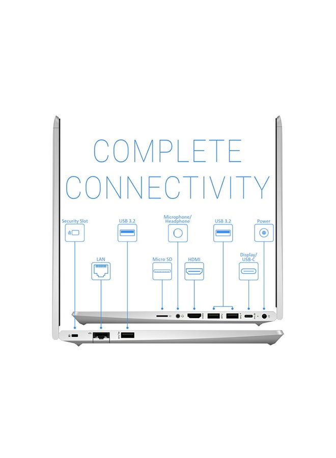 HP - Professional & Business Series HP ZHAN 66 Pro 14 G5 Notebook With 14-Inch Display, Core i5 Processor/16GB RAM/512GB SSD/Intel Iris XE Graphics/Windows 11 With HP BAG Free English/Arabic silver - Image 1