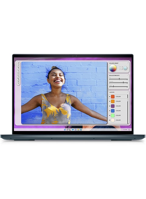 Newest Series Inspiron 16 Plus7620 (Upgraded Version) Laptop With 16-Inch Display, Core i7-12700H Processors/32GB RAM/1TB SSD/Intel Iris XE Graphics/Windows 11 + Free Dell Bag English/Arabic grey