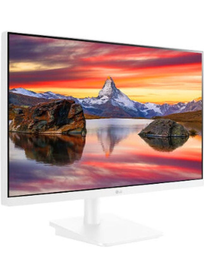 LG - 27-Inch Full HD IPS Display Monitor With AMD FreeSync White - Image 1