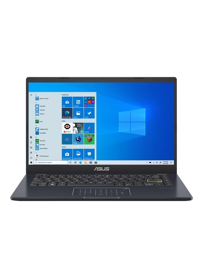 ASUS - Vivobook 14 E410M Laptop With 14-Inch HD Display, Celeron N4020 Processor/4Gb DDR4 RAM/256GB SSD/Intel UHD Graphic 600/Windows-11 With Asus Numpad English Peacock Blue - Image 1