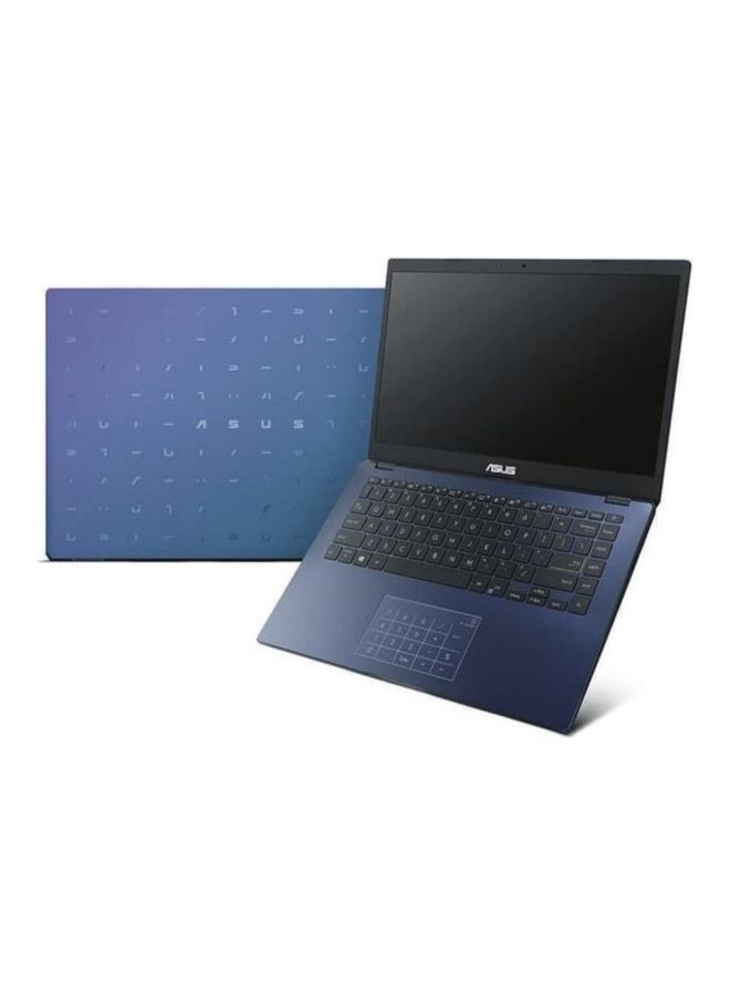 ASUS - Vivobook 14 E410M Laptop With 14-Inch HD Display, Celeron N4020 Processor/4Gb DDR4 RAM/256GB SSD/Intel UHD Graphic 600/Windows-11 With Asus Numpad English Peacock Blue - Image 1