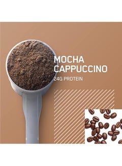 Optimum Nutrition Gold Standard 100% Whey Protein Powder Primary Source Isolate, 24 Grams of Protein for Muscle Support and Recovery - Mocha Cappuccino , 2 Lbs, 28 Servings (907 Grams)  - Image 2