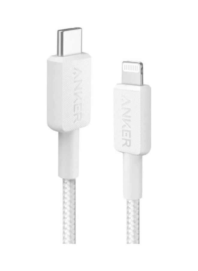Anker - 0.9 Meter For Apple Devices Cable 322 Usb C to Lightning White - Image 1