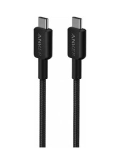 Anker Usb-C To C Cable 60W For Usb-C Devices 0.9 Meter Length Black 