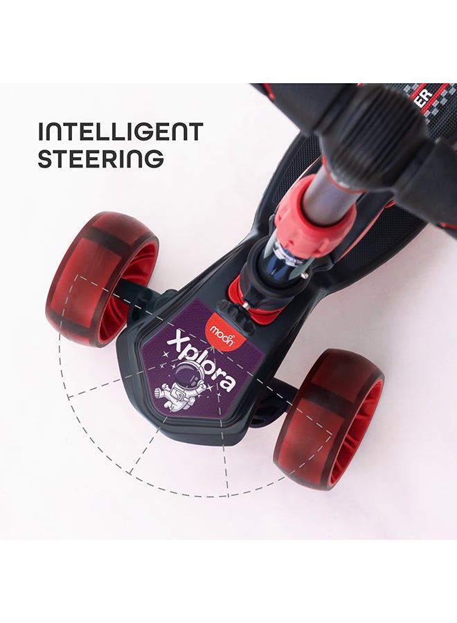 Moon Xplora Scooter with Seat for 3+ Years Red 62x52x60cm - Image 5