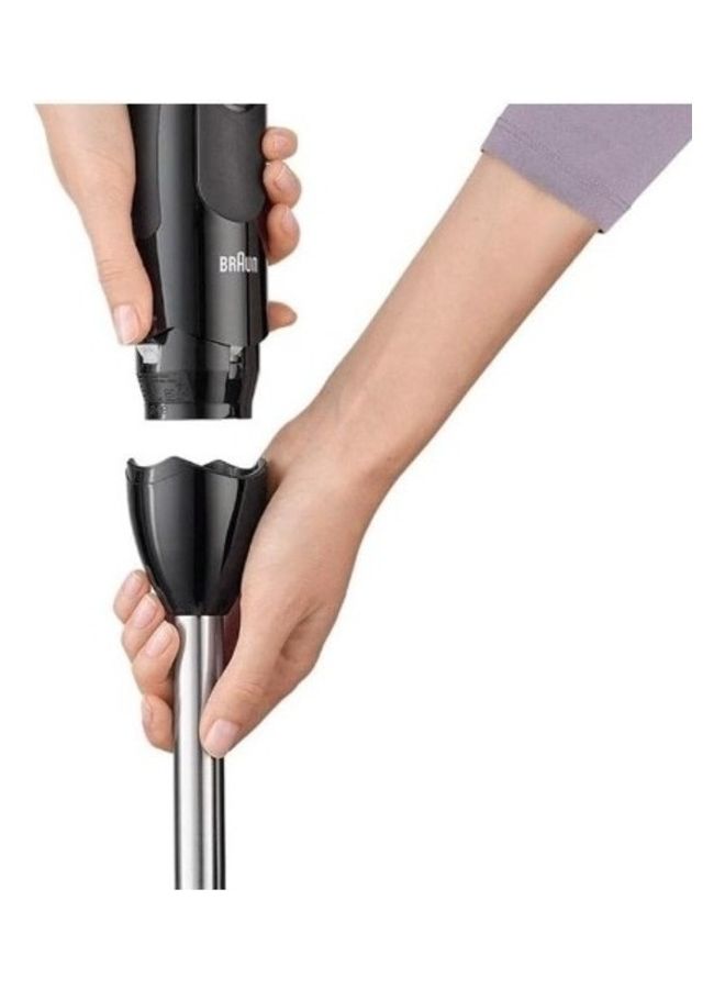 BRAUN - MultiQuick 3 Hand Blender MQ 3135 Sauce, With 11 Speeds, 500 ml Chopper, Whisk Accessory, BPA-free 600 ml Plastic Measuring Cup, MQ 3135 Black - Image 1