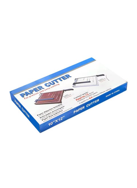 A4 Compact Paper Cutter White/Black