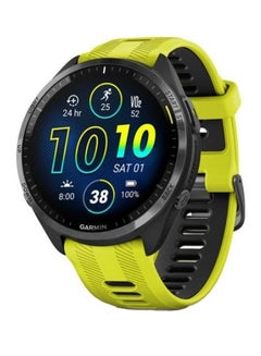 GARMIN Forerunner 965 - 47MM - Up To 31 Hours Battery Life in GPS Mode - 1.4"inch Amoled Display, Scratch Resistant, Corning® Gorilla® Glass Dx, Heart Rate Monitor, Stress Tracking, Advanced GPS Features, Built-in GNSS and Sports App, iOS and Android Compatible Yellow  - Image 1