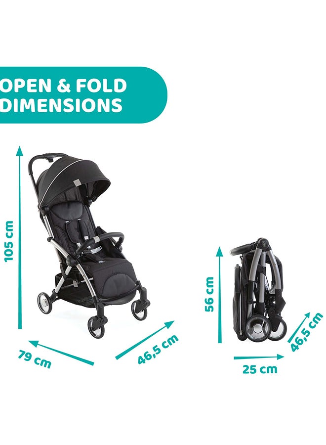 Chicco - Goody Plus Stroller 0M-4Y, Graphite - Image 1