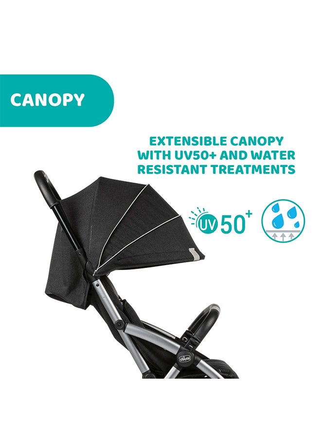 Chicco - Goody Plus Stroller 0M-4Y, Graphite - Image 1