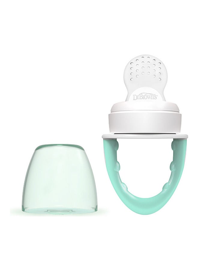 Dr. Brown’s Fresh Firsts Silicone Feeder - Mint, 1-Pack  - Image 1