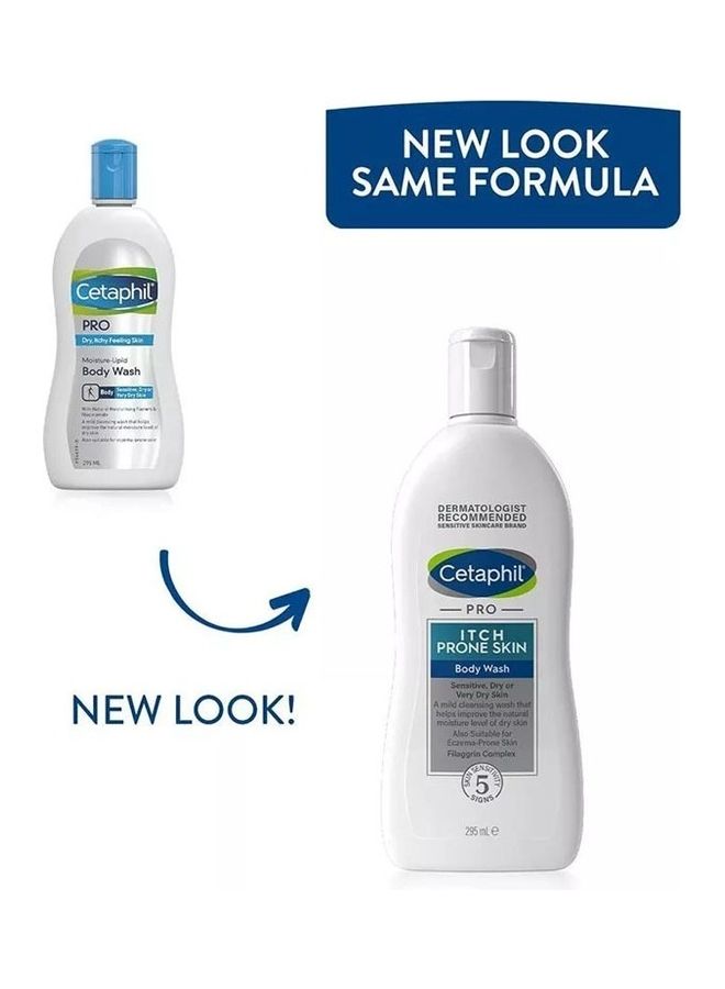 Cetaphil Pro Eczema Prone Restoring Body Wash For Very Dry Itching Skin 295ml - Image 2