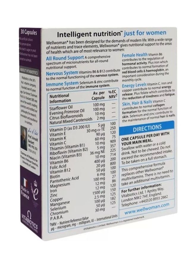 Vitabiotics Wellwoman Original 30 Capsules - Image 4