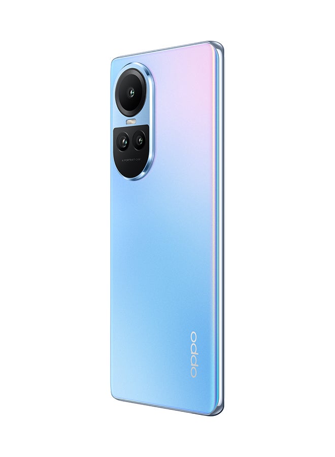 OPPO - Reno 10 5G Dual SIM Ice Blue 8GB RAM 256GB  with Gifts - Middle East Version - Image 1