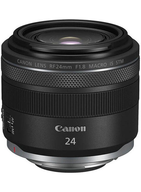 Wide-Angle Prime Lens Rf24Mm F1.8 Macro Is Stm Black
