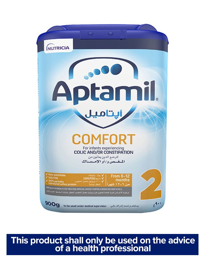 Aptamil - Comfort Stage 2+ Milk Powder, 6-12 Months 900grams - Image 1
