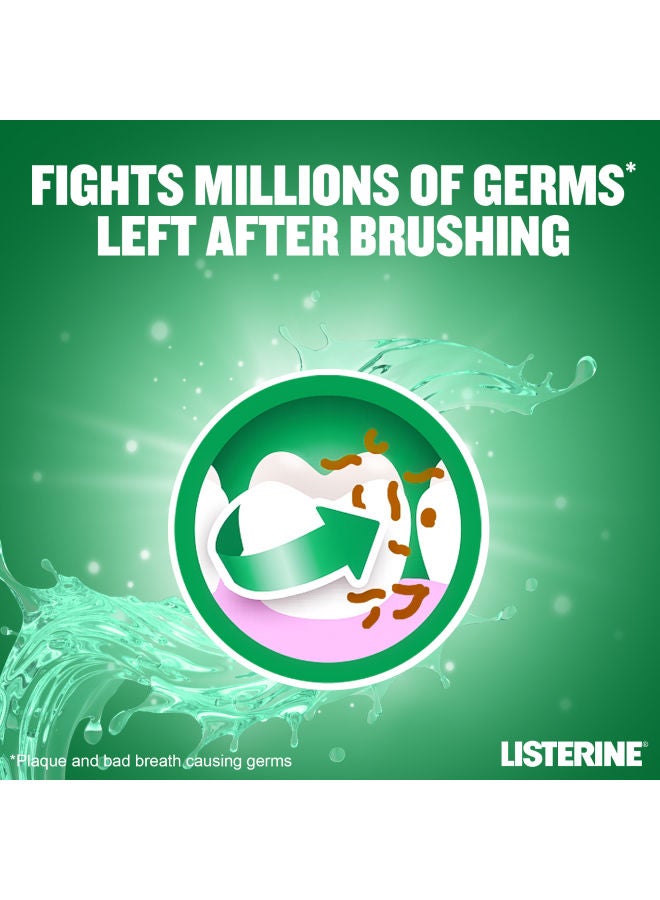Listerine Green Tea Daily Mouthwash With Germ Killing Oral Care Milder Taste 250ml  - Image 4