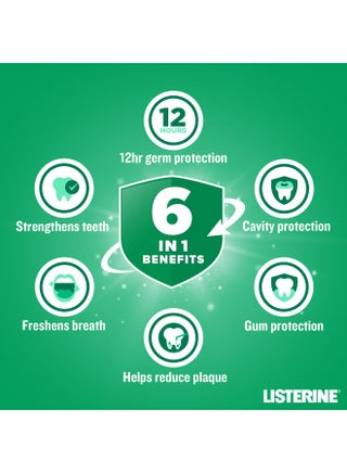 Mouthwash Listerine Total Care Gum Protect Green 250ml - view 4