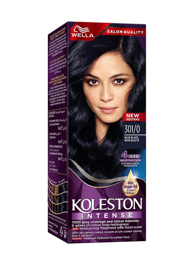 WELLA - Koleston Intense Hair Color Blue Black 301/0 - Image 1