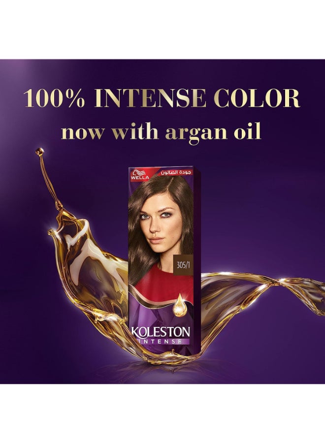 WELLA - Koleston Intense Hair Color Blue Black 301/0 - Image 1
