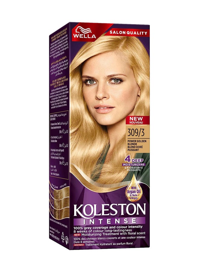 WELLA Koleston Intense Hair Color 309/3 Golden Blonde  - Image 1