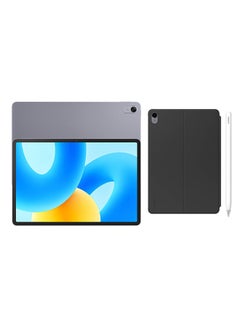 هواوي جهاز MatePad مقاس 11.5 بوصة باللون الرمادي الفلكي وذاكرة الوصول العشوائي (RAM) سعة 6 جيجابايت وذاكرة الوصول العشوائي (Wi-Fi) بسعة 128 جيجابايت - إصدار الشرق الأوسط مع غطاء قابل للطي وقلم M-Pencil (الجيل الثاني)  - Image 1