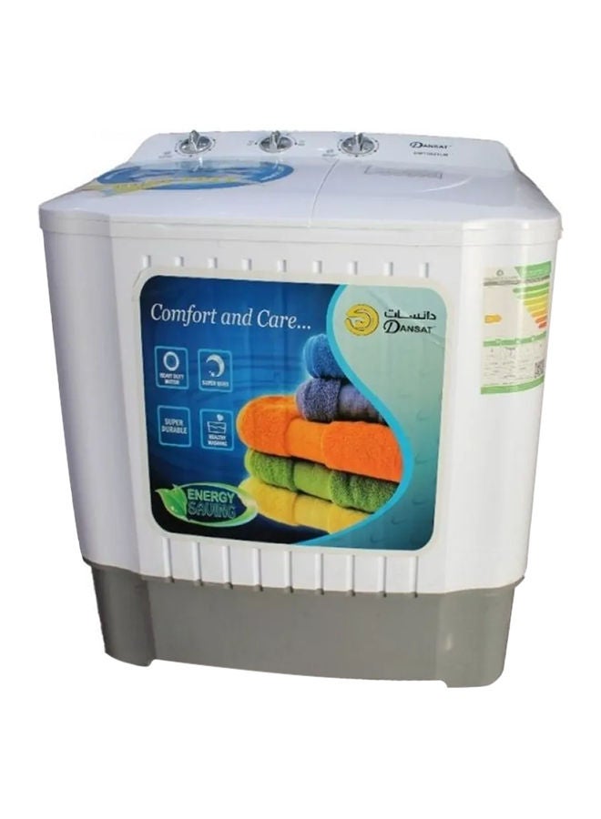 دانسات - غسالة بحوضين سعة 5.0 كجم DWT5021LW أبيض 5 kg DWT5021LW - Image 1