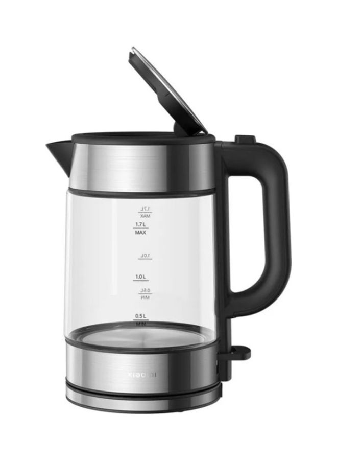 Xiaomi Electric Glass Kettle 1.7 L 2200.0 W BHR7423EU MJDSH05FD 48366 Black Transparent UAE Dubai Abu Dhabi