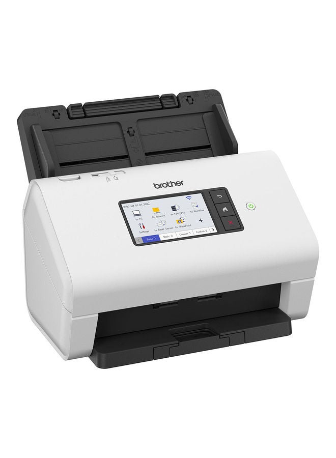 بروذر Professional High Speed Desktop Scanner Black/White  - Image 3