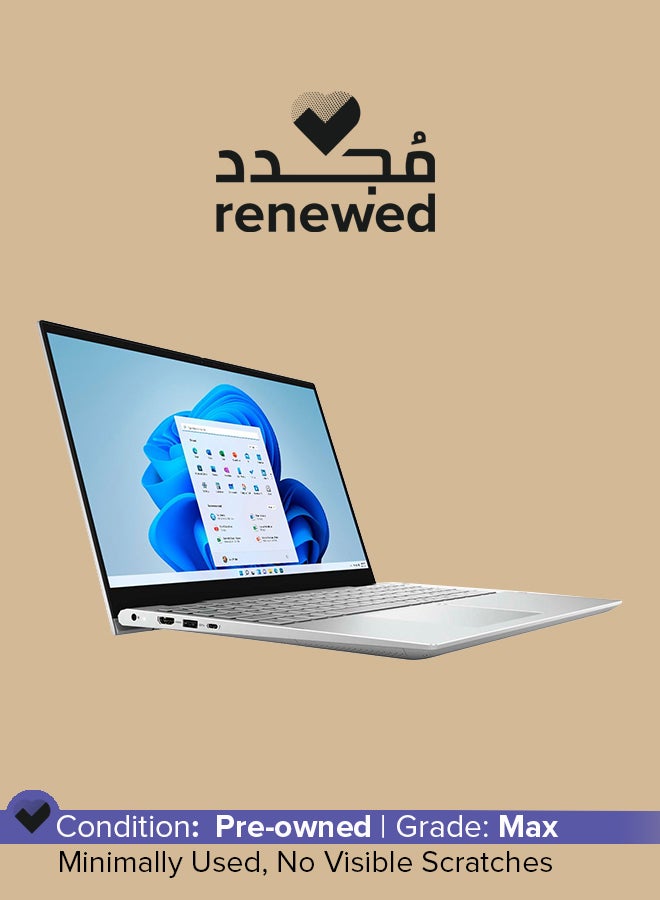 DELL Renewed - Inspiron 7000 2-in-1 Laptop With 15.6-Inch FHD Touch-Screen Display,Intel Core i7/16GB Memory/512GB SSD + 32GB Optane English/Arabic Silver - Image 1