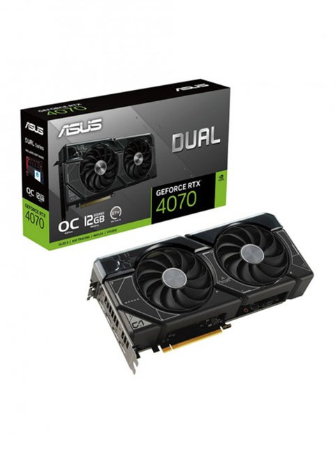 Dual GeForce RTX 4070 OC Edition 12GB Grey