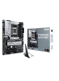 ASUS Prime X670-P Wi-Fi ATX DDR5 Motherboard, AMD Socket AM5, X670 Chipset, 4x DIMM Max 128GB Memory, Realtek 2.5Gb Ethernet, Wi-Fi 6, Bluetooth v5.2, PCIe 4.0 x16 Slot, M.2 | 90MB1BV0-M0EAY0 Black  - Image 4