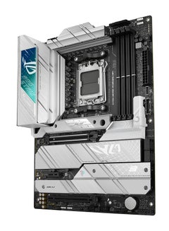 أسوس لوحة أم ASUS ROG Strix X670E-A Gaming WIFI ATX، شريحة AMD X670، مقبس AM5، 4 × 2 قناة DDR5 128 جيجابايت بحد أقصى، Wi-Fi 6E، 4 فتحات M.2، Intel 2.5 Gb Ethernet، 1xPCIe 5.0، 1xHDMI/DP | 90MB1BM0-M0EAY0  - Image 3
