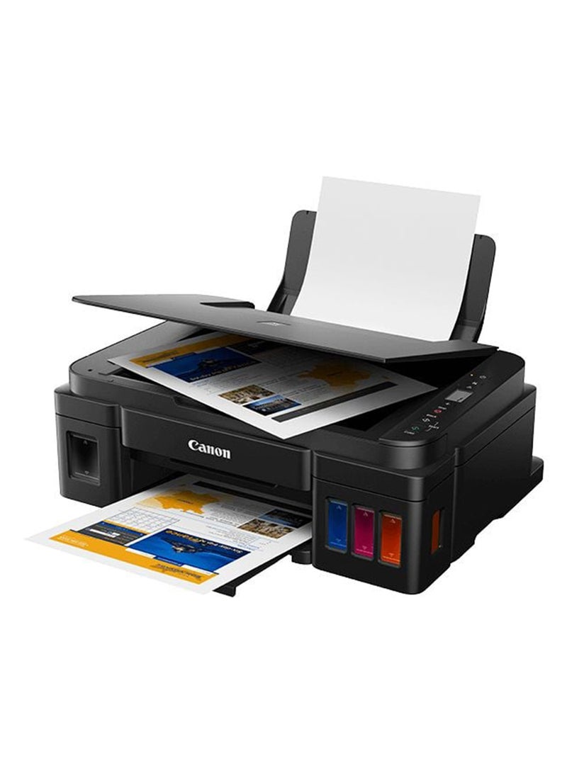 Canon - Pixma G2410 3-in-1 Multifunction Colour Ink Printer, Print, Scan, Copy, Black - Image 1