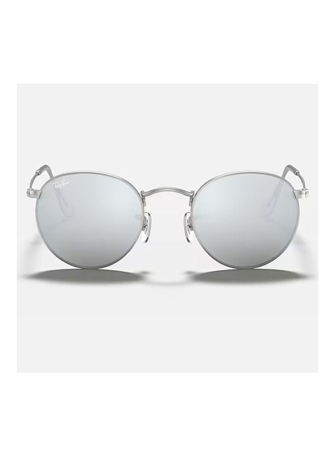 Ray-Ban - Unisex Mirrored Round Shape Sunglasses - RB3447 019/30 50-21 - Lens Size: 50 mm - Image 1