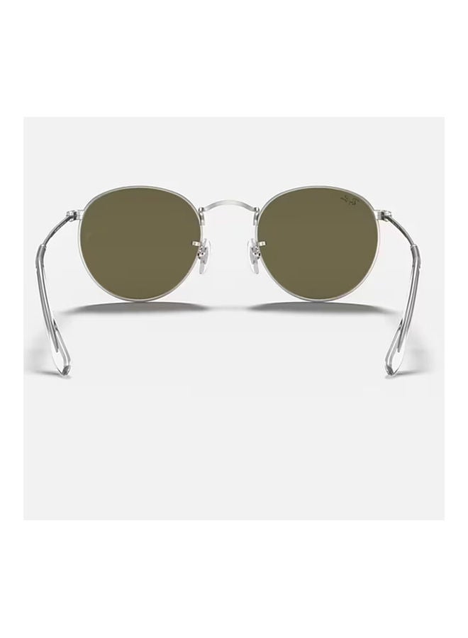 Ray-Ban - Unisex Mirrored Round Shape Sunglasses - RB3447 019/30 50-21 - Lens Size: 50 mm - Image 1