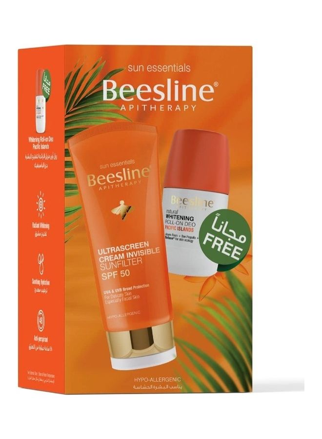 Beesline Ultrascreen Cream + Free Whitening Roll On Deo Pacific Islands