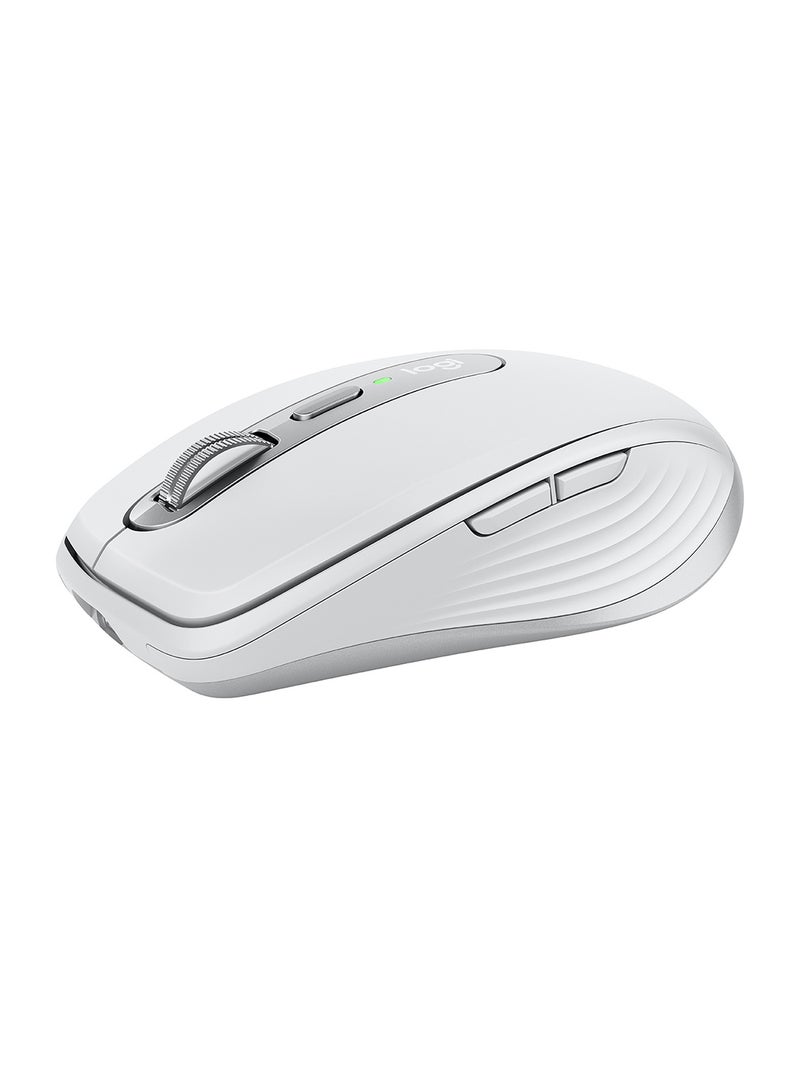 Logitech - MX Anywhere 3 Wireless Mouse, Magnetic Scrolling, Ergonomic, 4000DPI Sensor, Custom Buttons, USB-C, Bluetooth White - Image 1