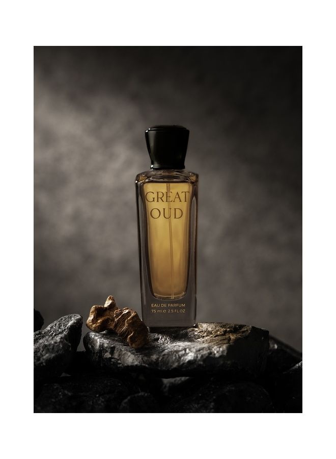 Sedr Al-Khaleej Perfumes Great Oud EDP 75ml  - Image 4