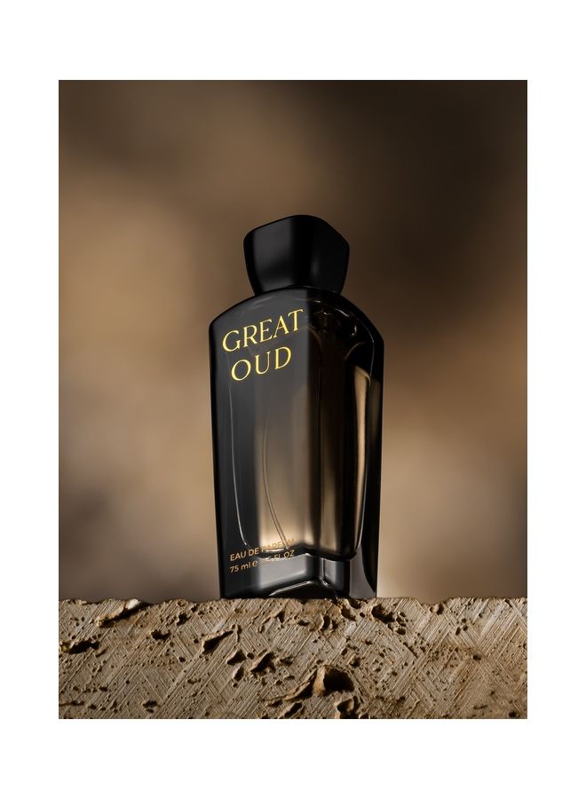 Sedr Al-Khaleej Perfumes Great Oud EDP 75ml  - Image 5