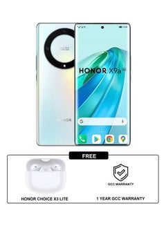 X9A Dual Sim Titanium Silver 8GB RAM 256GB 5G With Choice Earbuds X3 Lite GCC